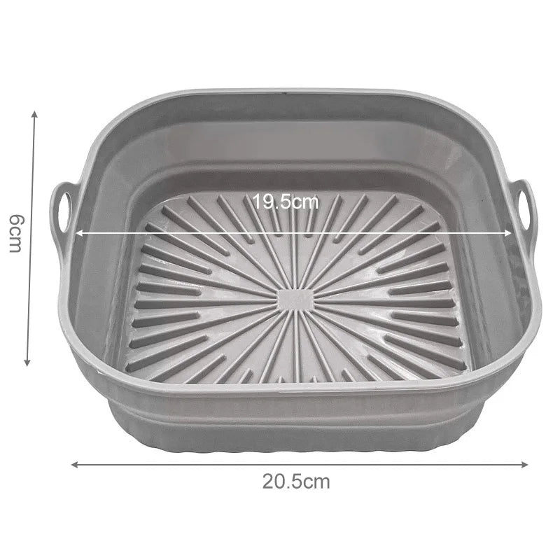 Foldable Air Fryer Silicone Liners
