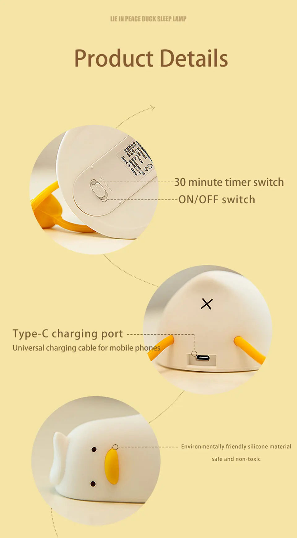 Divinox Duckling Nightlights Lamp