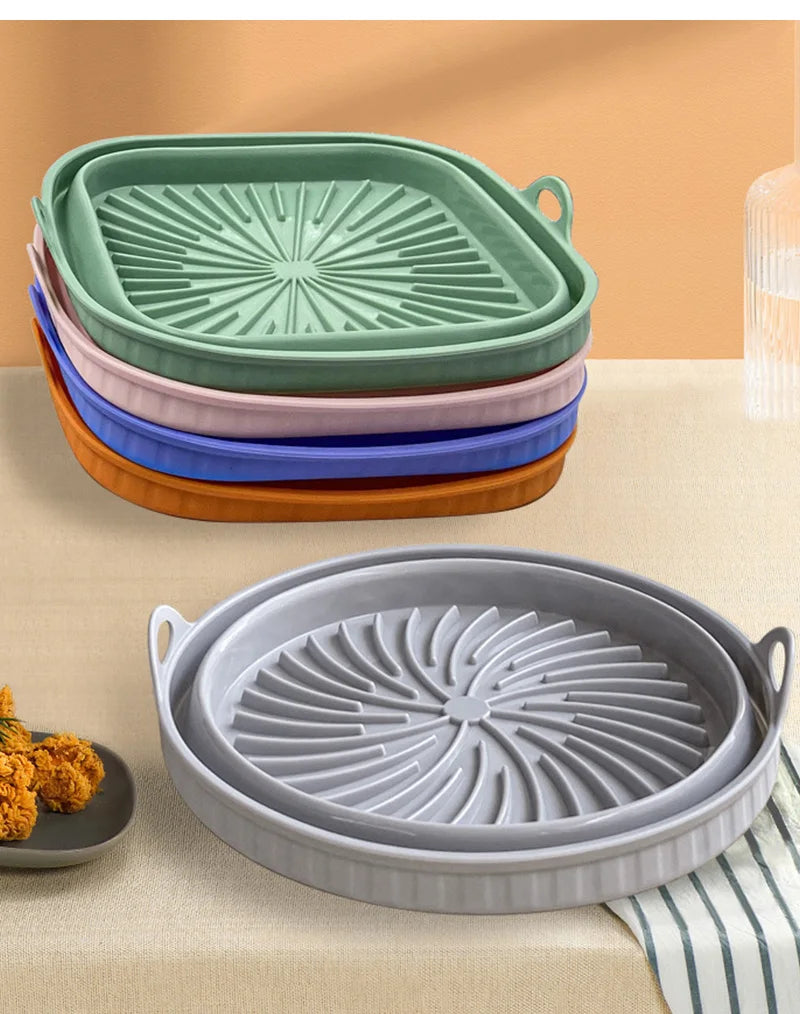 Foldable Air Fryer Silicone Liners