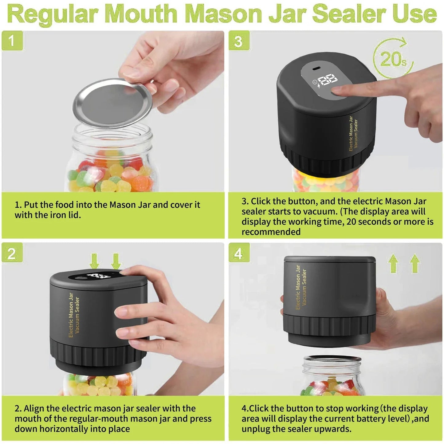 Divinox Electric Jar Vacuum Sealer