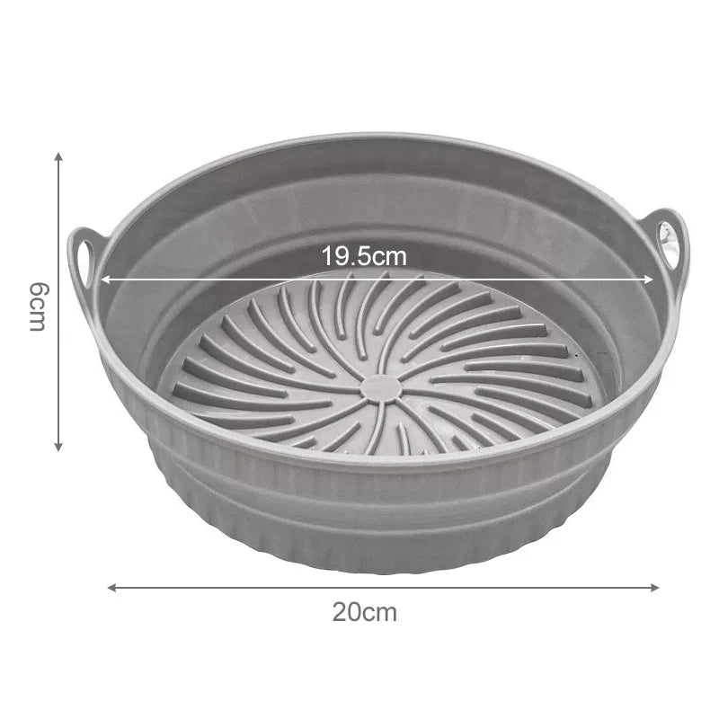 Foldable Air Fryer Silicone Liners