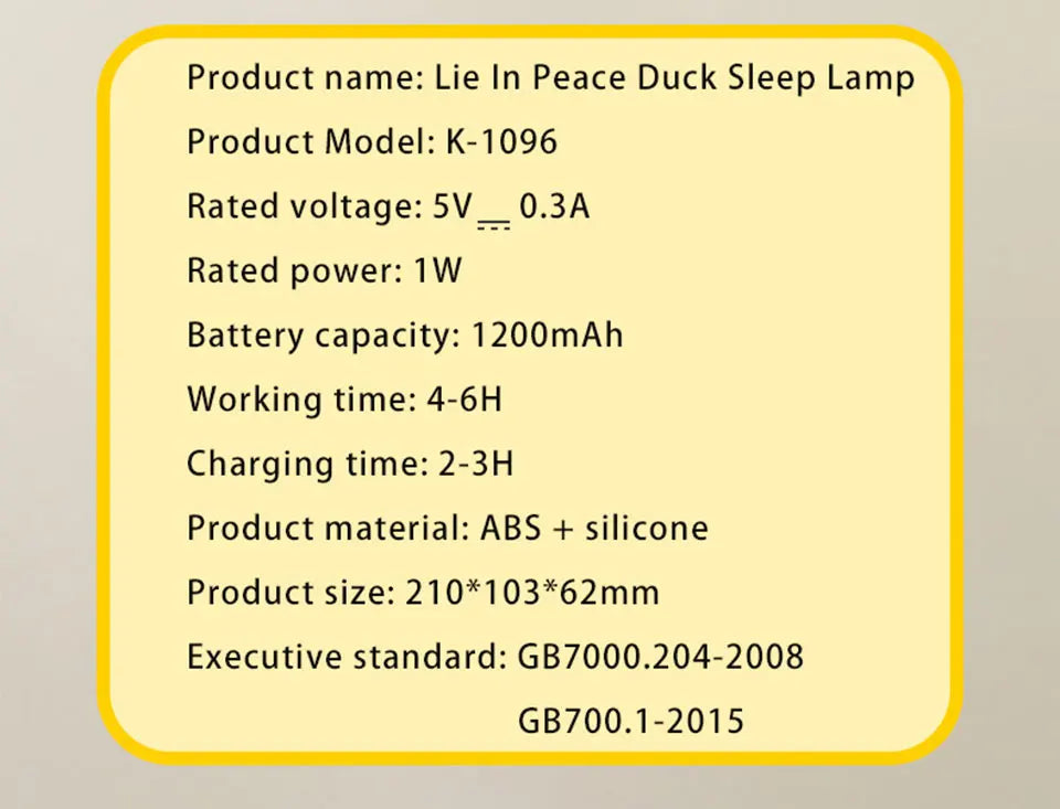 Divinox Duckling Nightlights Lamp