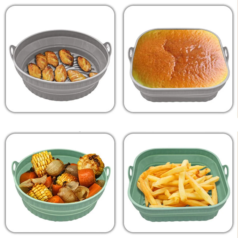 Foldable Air Fryer Silicone Liners
