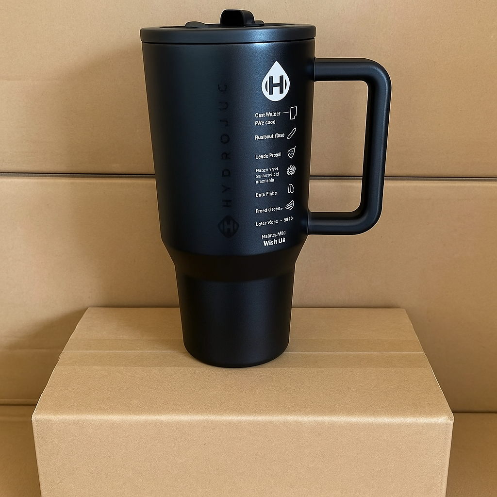 HydroJug Traveler – Fitness & Adventure Mug