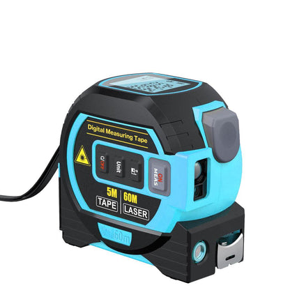 Divitex™ 3-In-1 Digital Tape Measure Blue / 40M