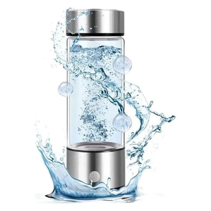 Portable Hydrogen Water Bottle with USB Generator