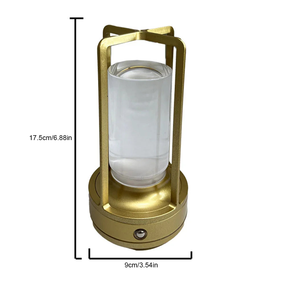 Divitex™ Rechargeable Crystal Lantern Lamp