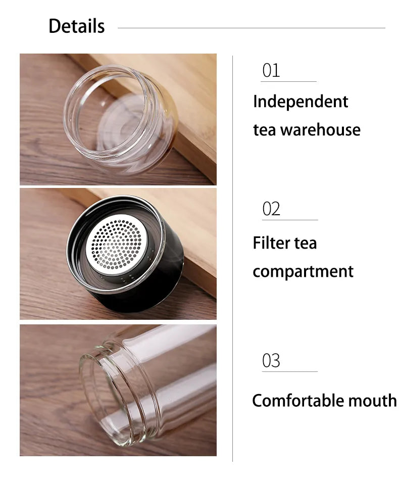 Divitex™ Tea Filter Bottle