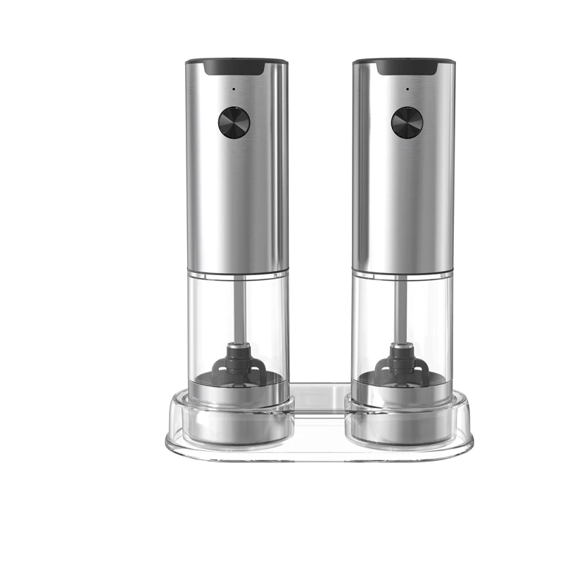 Smart Electric Salt and Pepper Grinder Set (2 pcs)