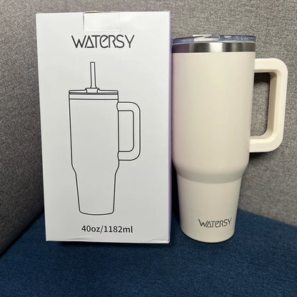 20/30/40oz Stainless Steel Insulated Tumbler with Handle