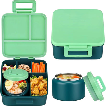 Lunch Box with Insulated Food Jar