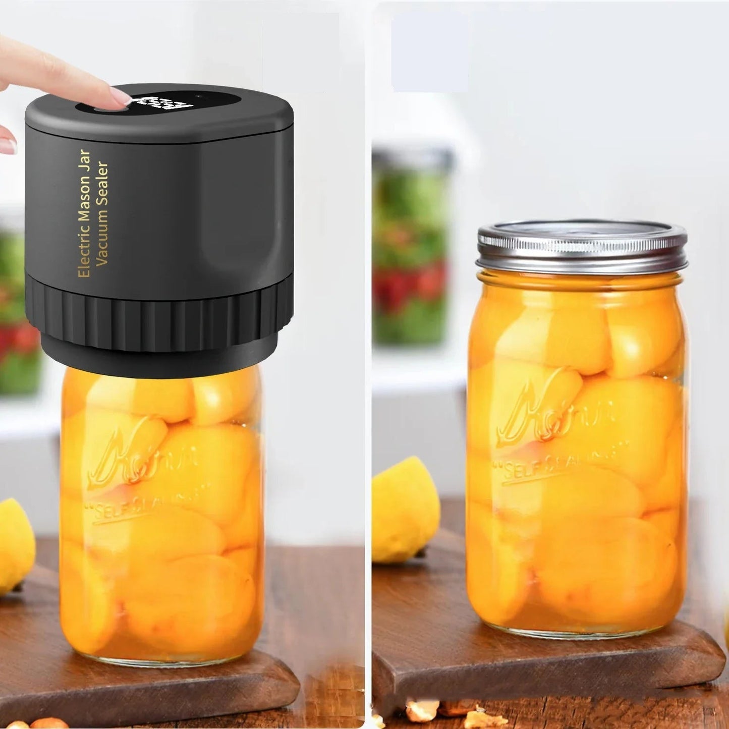 Electric Mason Jar Vacuum Sealer