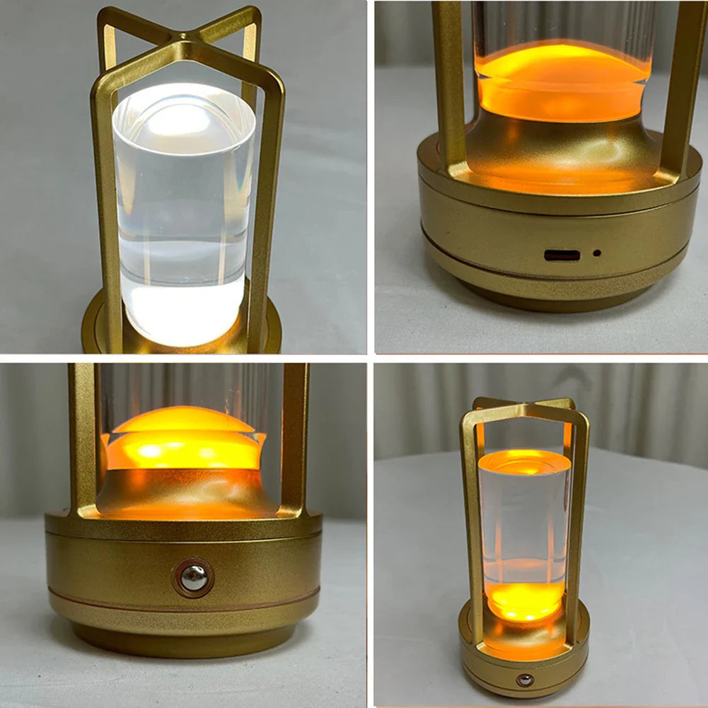 Divitex™ Rechargeable Crystal Lantern Lamp