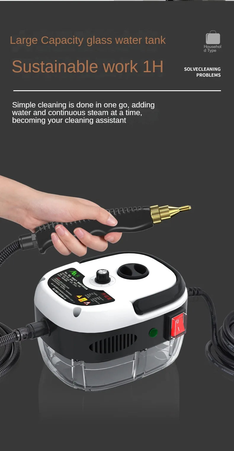 Divitex™ High-Pressure Household Steam Cleaner