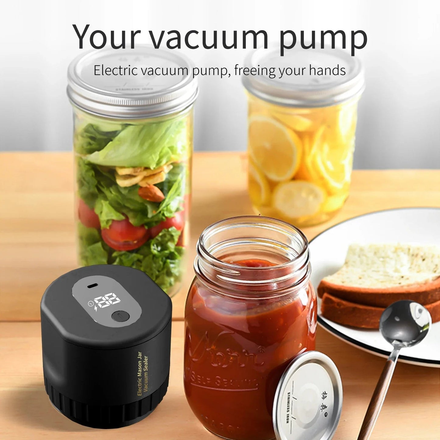 Divitex™ Electric Jar Vacuum Sealer