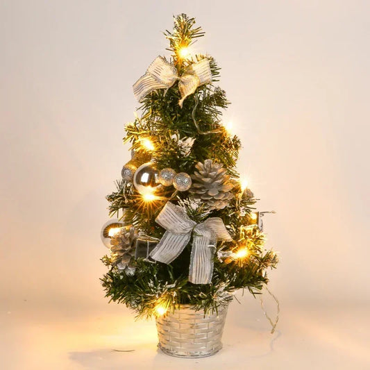 40cm LED Xmas Tree Night Lamp – Desktop Christmas Decor