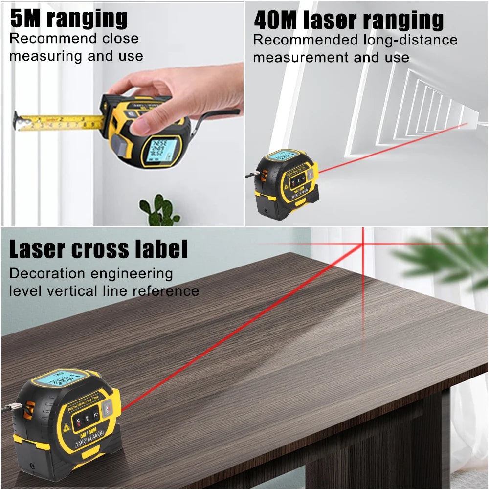 Divitex™ 3-In-1 Digital Tape Measure