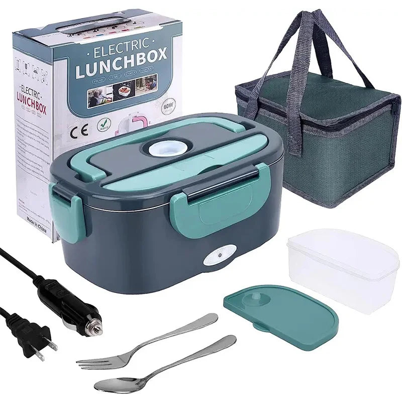 Electric Heating Lunch Box 1.5L – Portable & Leak-Proof